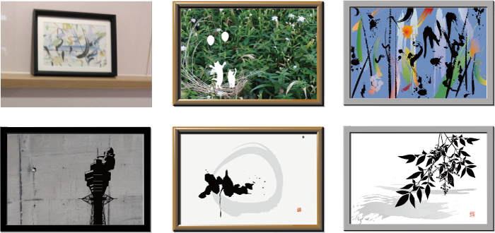 アートな遊びココロのホームページ：インテリア絵画のカテゴリー